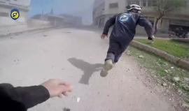 الطائرات الحربية تقصف الأحياء السكنية بمدينة الرستن في ريف حمص