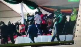 #شاهد محاولة اغتيال رئيس الوزراء الاثيوبي، حيث قتل 4 وأصيب أكثر من 100 آخرين