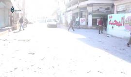 ريف ادلب - حالة الخوف و الهلع بين المدنيين نتيجة تحليق طيران النظام في سماء بنش