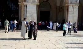 #شاهد #مباشر من داخل المسجد الأقصى المبارك