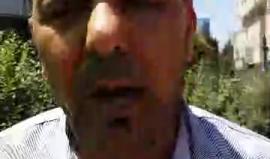 لقاء مع الاستاذ احمد العوري القائد في حركة الجهاد الاسلامي من اعتصام الاسرى المقطوعة رواتبهم