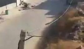 #شاهد عشرات الآليات التابعة لجيش الاحتلال تقتحم قرية دير أبو مشعل غرب رام الله صباح اليوم