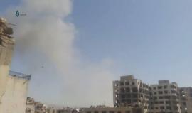 قوات النظام تقصف حي القابون بدمشق