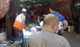 #فيديو اصابتان برصاص الاحتلال شرق البريج على حدود وسط قطاع غزة