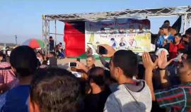 #مباشر 

من مخيم العودة شرق البريج بالمحافظة الوسطى .

مراسلنا : احمد المقادمة