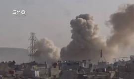 محمد القابوني، شهيدا للحقيقة أثناء قيامه بواجبه الإعلامي في حي القابون الدمشقي 
(الهيئة السورية)