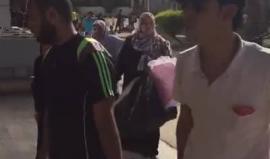 تواصل دخول العالقين في الجانب المصري إلى قطاع غزة عبر معبر رفح 
تصوير عبد الرحمن الكحلوت