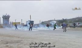 مواجهات عنيفة بين الشبان وقوات الاحتلال محيط سجن عوفر غربي رام الله 
تقرير علي دار علي