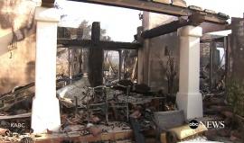 #شاهد الدمار الكبير الذي خلفته الحرائق شمال غربي لوس أنجلوس