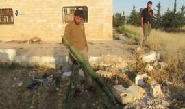 #شاهد المعارضة تقصف مواقع لقوات النظام في ريف حماة الشمالي