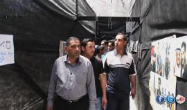 مشاهد من خيمة التضامن مع الأسرى في نابلس