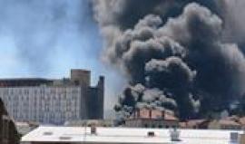 #شاهد حريق كبير في مستشفى جنوب فرنسا مساء اليوم وعمليات إخلاء في المكان