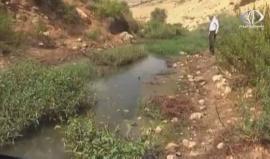 معاناة أهالي بيت عور الفوقا والتحتا غرب رام الله جراء المياه العادمة إليها طوال العام