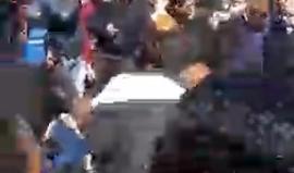 #مباشر مقبرة الشهداء في البريج وتشييع جثمان الشهيد احمد ابو حلو .

تصوير/ أحمد المقادمة