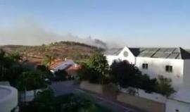 #شاهد اندلاع نيران جديدة قرب مستوطنة اورانيت جنوب مدينة قلقيلية