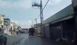 #فيديو اضراب شامل يعم مدينة يطا في الخليل نصرة للقدس ورفضا لزيارة نائب الرئيس ترمب للقدس
