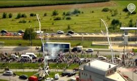 #مباشر استقبال حافل للفريق الكرواتي في العاصمة زاغرب بعد حصوله على فضية بطولة كأس العالم لكرة القدم .