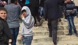 هتافات غاضبة داخل باحات المسجد الاقصى المبارك رفضا للقرار الأمريكي