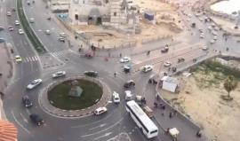 الغروب من #غزة الان .. 
تصوير عبد الرحمن الكحلوت