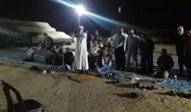 مباشر صلاة العشاء و التراويح  في مخيم العودة شرق الوسطى