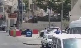 مشاهد تظهر إطلاق مستوطن النار على المتظاهرين في القدس المحتلة اليوم