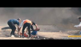 #شاهد 
المواجهات في #جمعة #مسيراتنا_مستمرة من خيمة العودة شرق المحافظة الوسطى