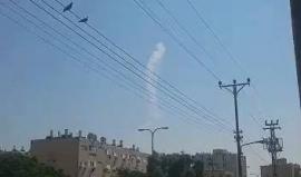 #فيديو صواريخ القبة الحديدية في أجواء عسقلان المحتلة