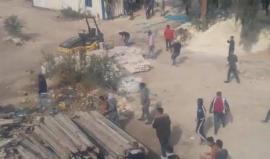 #فيديو من المواجهات المستمرة مع الاحتلال في منطقة خضوري بطولكرم