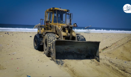 البدء ببناء كورنيش ومتنزه كمتنفس لسكان مخيم دير البلح وسط قطاع غزة