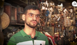 شاهد بيع القطع التراثية في قطاع غزة