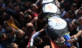 وداع حزين وتشييع مهيب للشهيد صدام بني عودة في طوباس