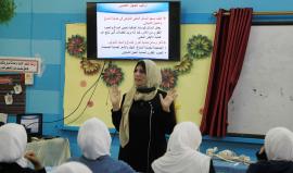 المعلمة لينا خليفة من غزة تحصل على لقب أفضل "معلم عالمي لعام 2021م"