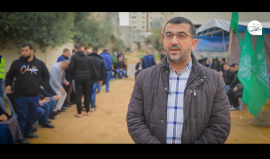 من غزة لـ سلفيت.. رسائل عز وكبرياء تنطلق من بيت عزاء الشهيد "أمير ريان" الذي أقيم شمال القطاع قرب منزل شقيقه المحرر المبعد "منصور ريان"