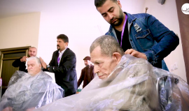 "بركتنا".. مبادرة مجتمعية لكبار السن في مركز الوفاء لرعاية المسنين بغزة قبيل عيد الفطر السعيد