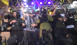 استقبال الأسير المحرر محمد داوود طحاينة " 48 عاما" من بلدة سيلة الحارثية بعد اعتقال دام 19 عاما في سجون الاحتلال