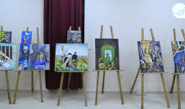 معرض فني في جنين بعنوان "الوفاء للشهداء والأسرى"