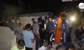 البحث عن مفقودين تحت ركام منزل قصفه الاحتلال في رفح