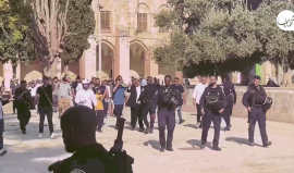 مستوطنون يقتحمون الأقصى برفقة المتطرف إيتمار بن غفير