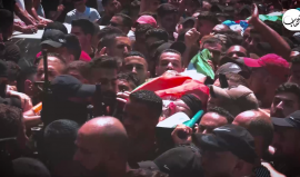 "مع السلامة يا مسك فايح.." تشييع حزين ومؤثر للشهيد إبراهيم النابلسي في نابلس