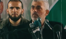 يحيى السنوار قائد حركة حماس في قطاع غزة: "إذا نطقنا سينطق عنّا الزناد"