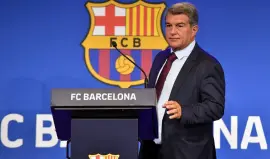 خوان لابورتا رئيس برشلونة