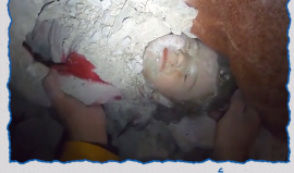 لحظات تُدمي القلب.. طفلة تفدي أختها الرضيعة بنفسها