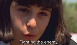 طفلة فلسطينية في درس مهم للعالم خلال اجتياح جنين 2002