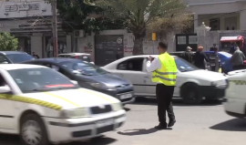 وزارة المواصلات تنظم فعالية توعوية لتنظيم حركة المرور في مدينة غزة