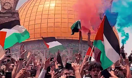 علم فلسطين.. ليس قطعة قماش ملونة بل هو عنوان أرض لأجلها نزفت دماء