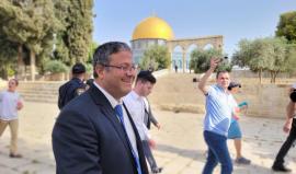 بقيادة المتطرف "بن غفير".. نحو 900 مستوطن يقتحمون الأقصى خلال أسبوع