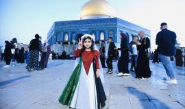 صلاة العيد في المسجد الأقصى