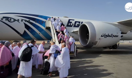 وصول الرحلة الأولى من حجاج قطاع غزة "الفوج الثاني" إلى مكة المكرمة