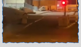 صراخ جنود الاحتلال بعد إطلاق النار الذي استهدف حاجز مخيم قلنديا شمال القدس، فجر اليوم