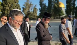 بن غفير يقتحم باحات المسجد الأقصى في الجمعة الأولى لرمضان